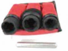 LUG NUT TWIST REMOVAL SOCKET SET, ½" DR.,4-PC.