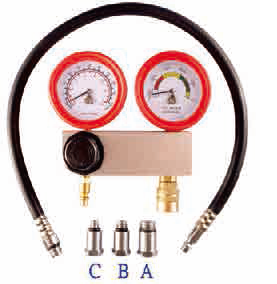 2.5" CYLINDER LEAKAGE TESTER KIT 339-0001M